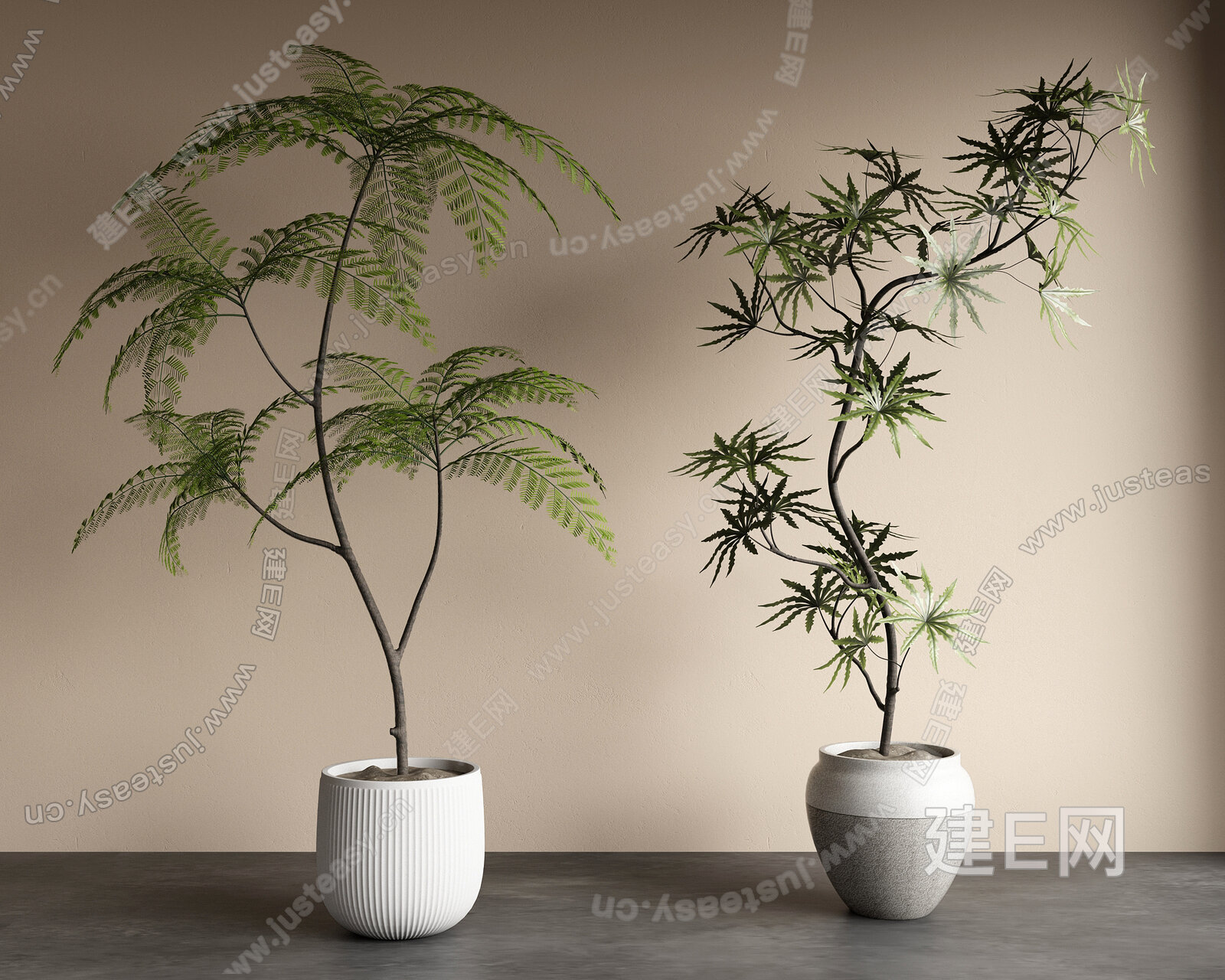 【绿植盆栽3d模型】建e网_绿植盆栽3d模型下载[ID:116217900]_打造3d绿植盆栽模型免费下载平台