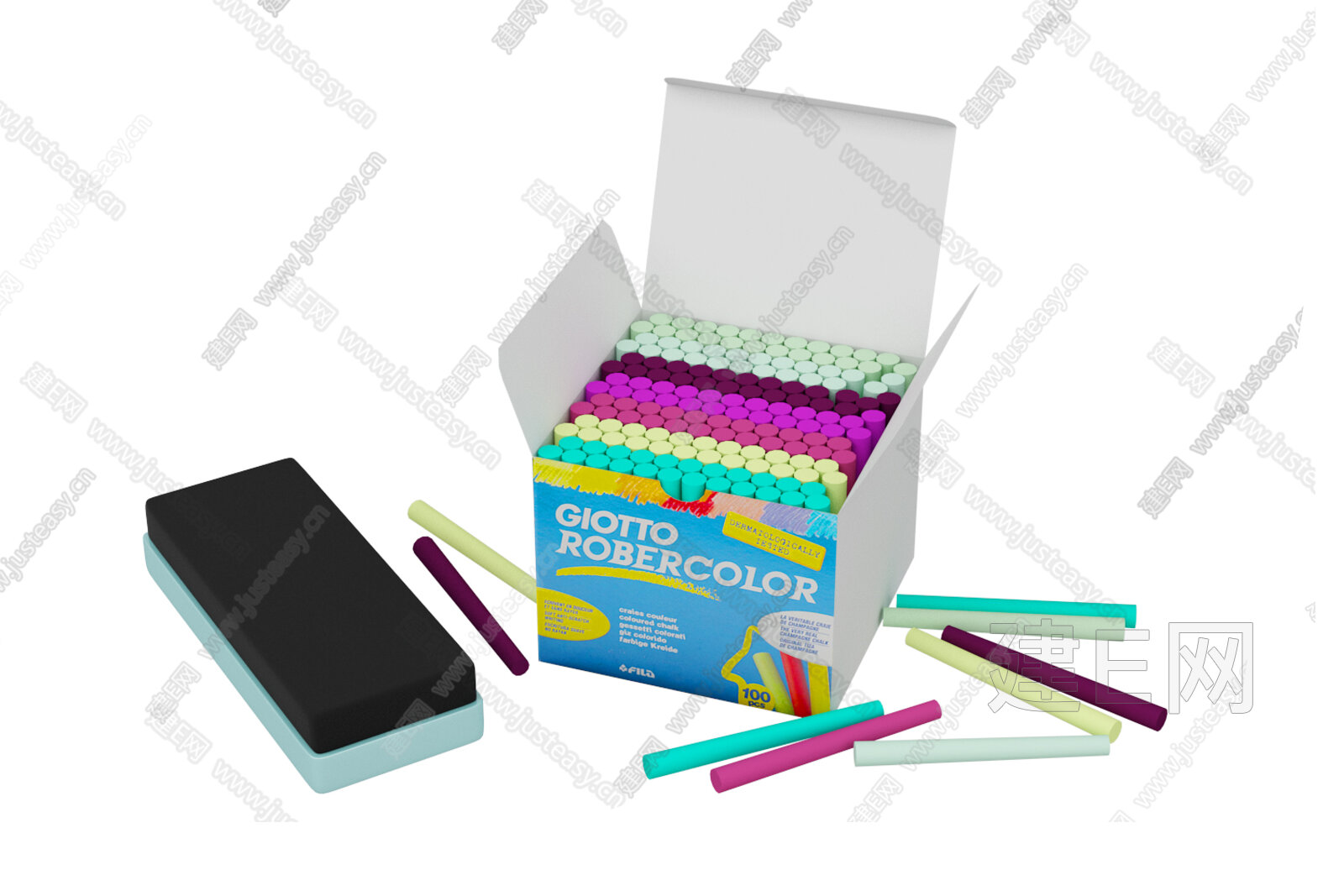 加厚加大透明水粉笔盒毛笔勾线笔铅笔收纳盒便携式美术工具储物盒-阿里巴巴