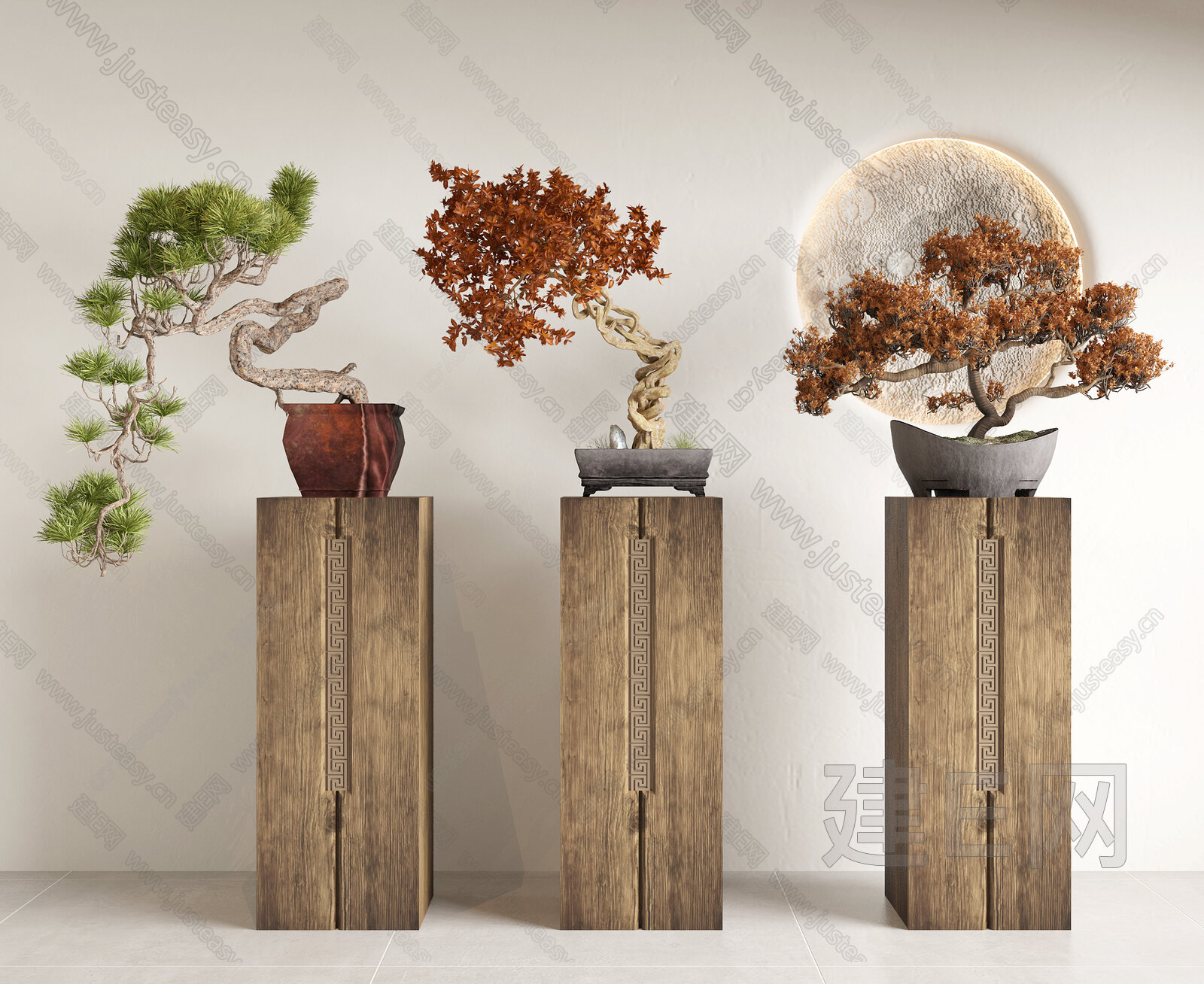 【盆栽盆景3d模型】建e网_盆栽盆景3d模型下载[ID:112941220]_打造3d盆栽盆景模型免费下载平台