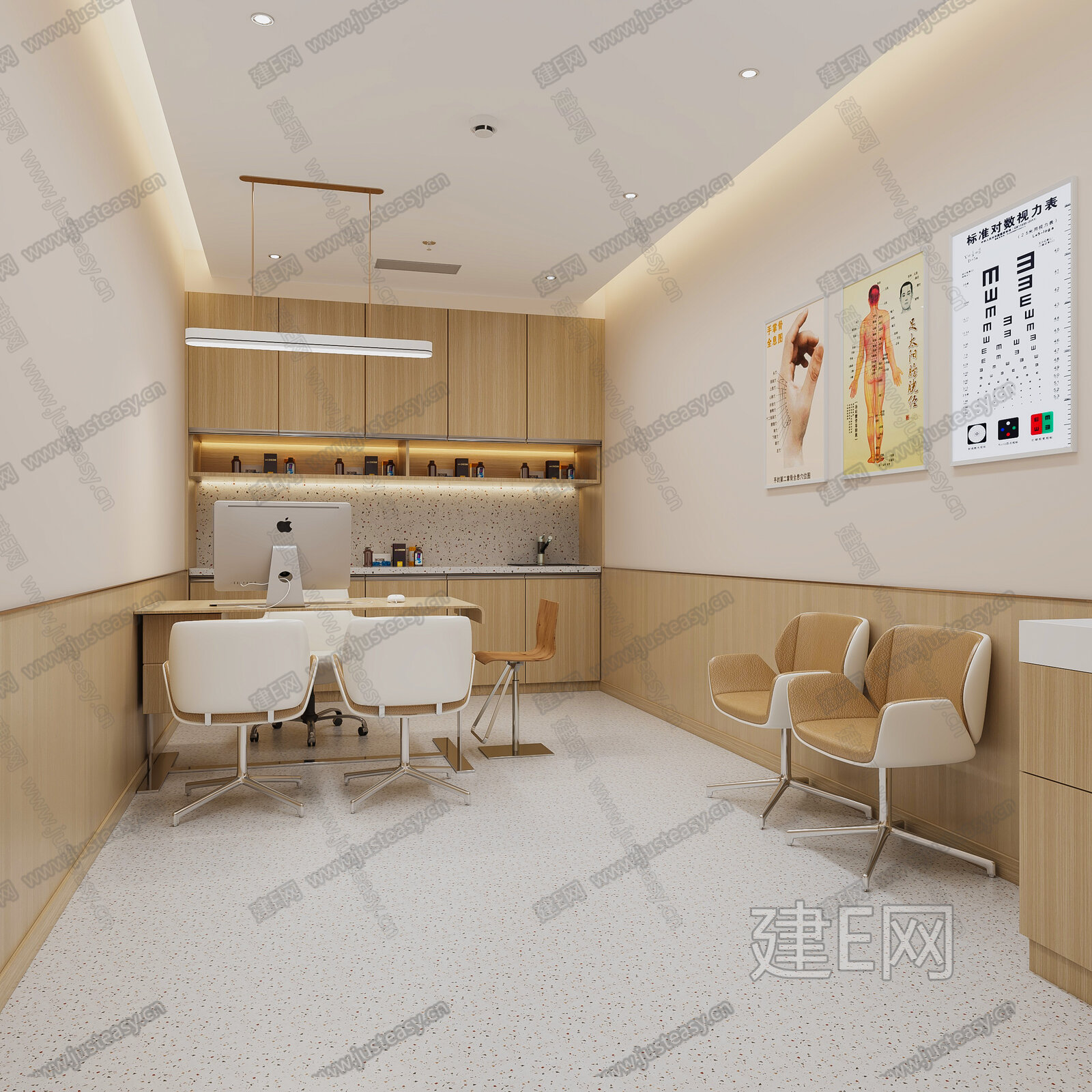 【医务室3d模型】建e网_医务室3d模型下载[ID:101210917]_打造3d医务室模型免费下载平台