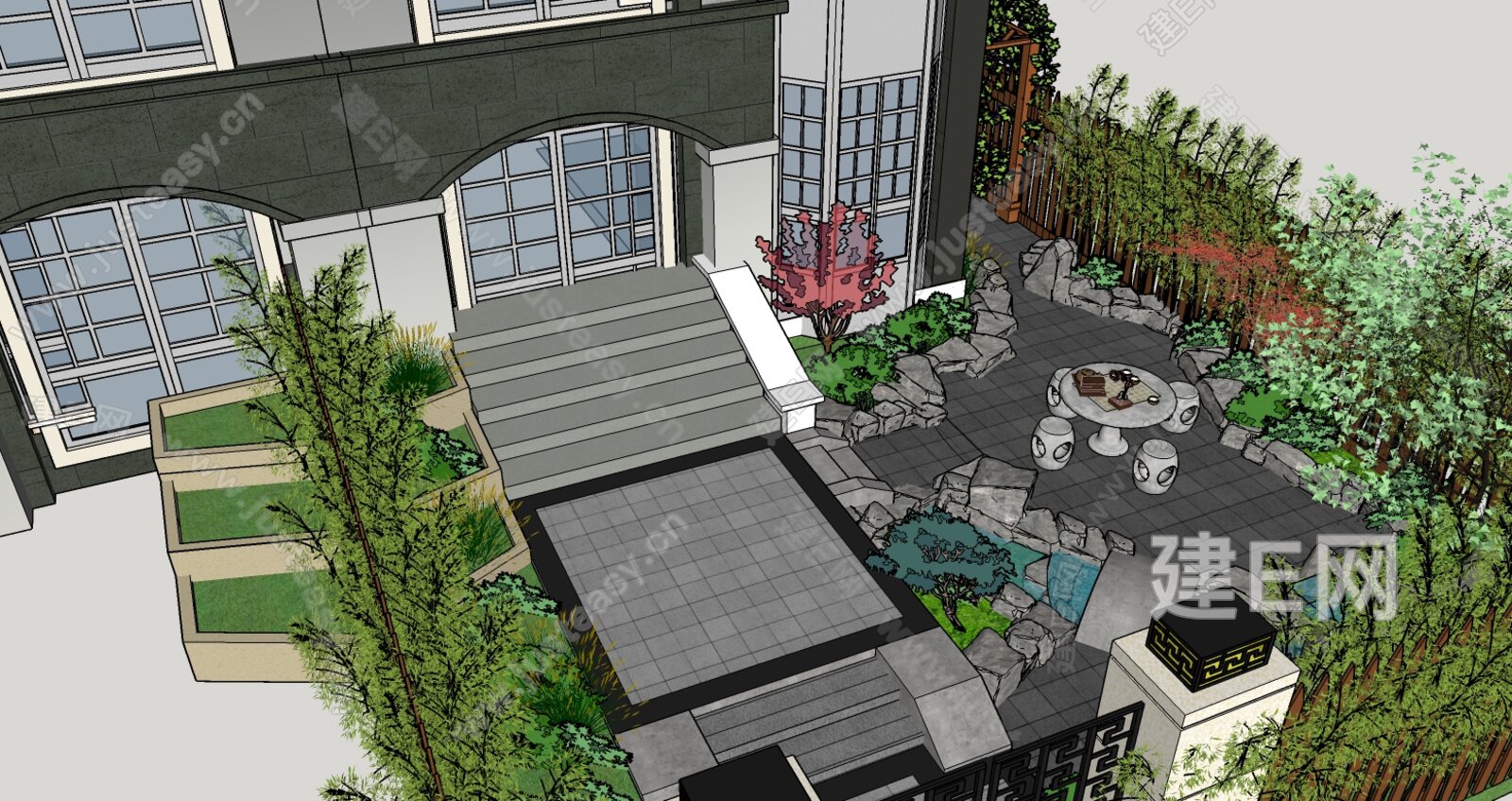 sketchup 8.0模型SU模型下载[ID:116281982]_建E室内设计网
