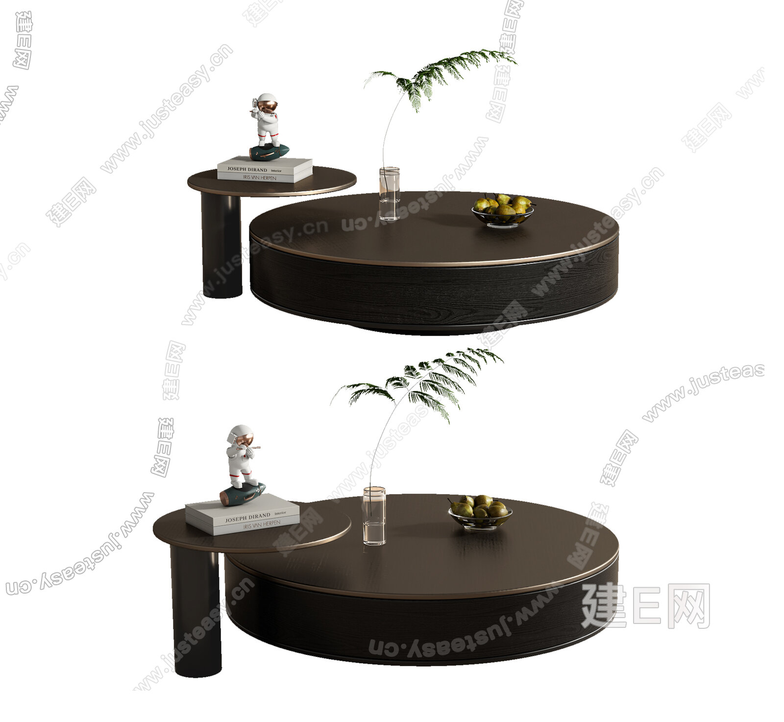 minotti米洛提 现代茶几模型SU模型下载[ID:115888840]_建E室内设计网