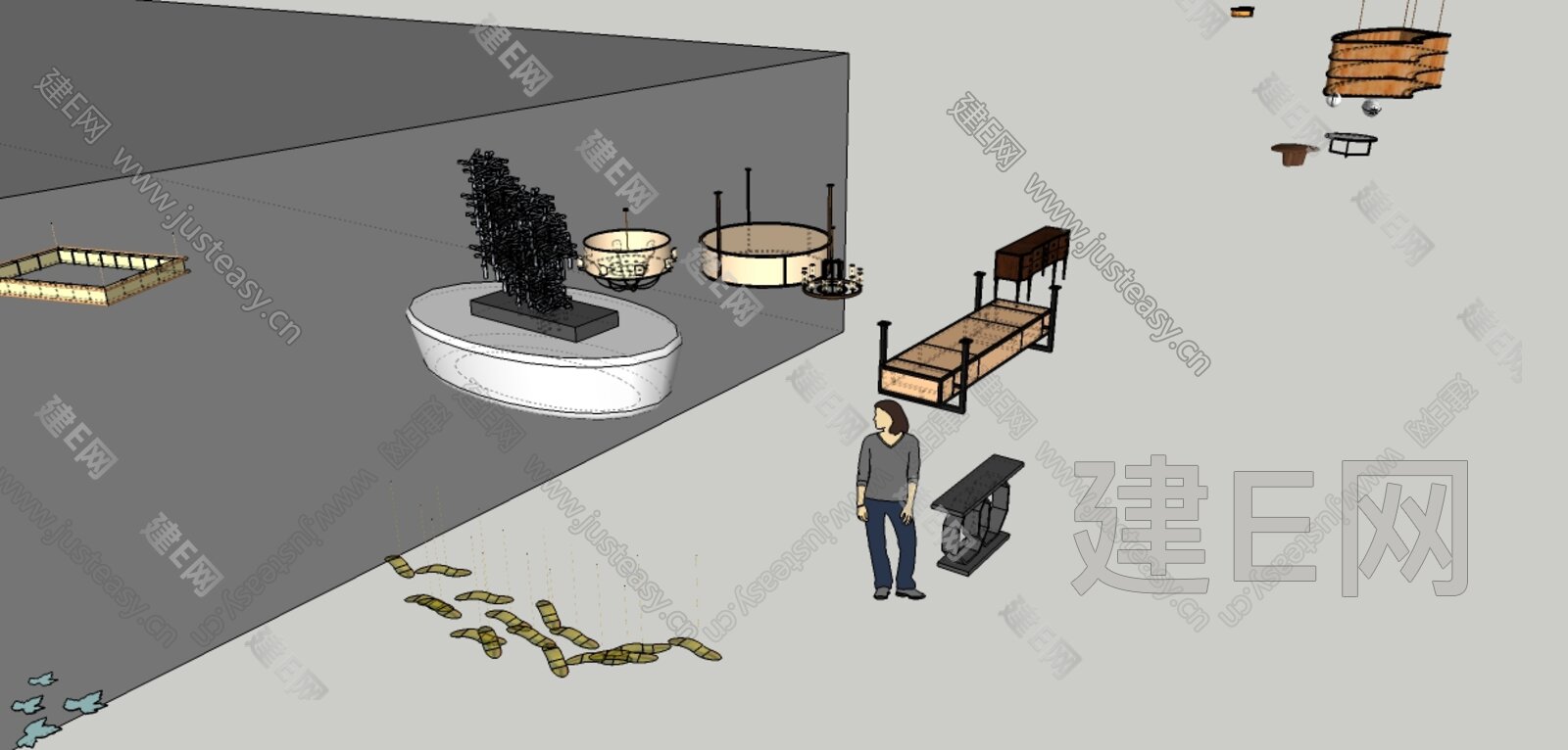 sketchup 8.0模型SU模型下载[ID:105010668]_建E室内设计网