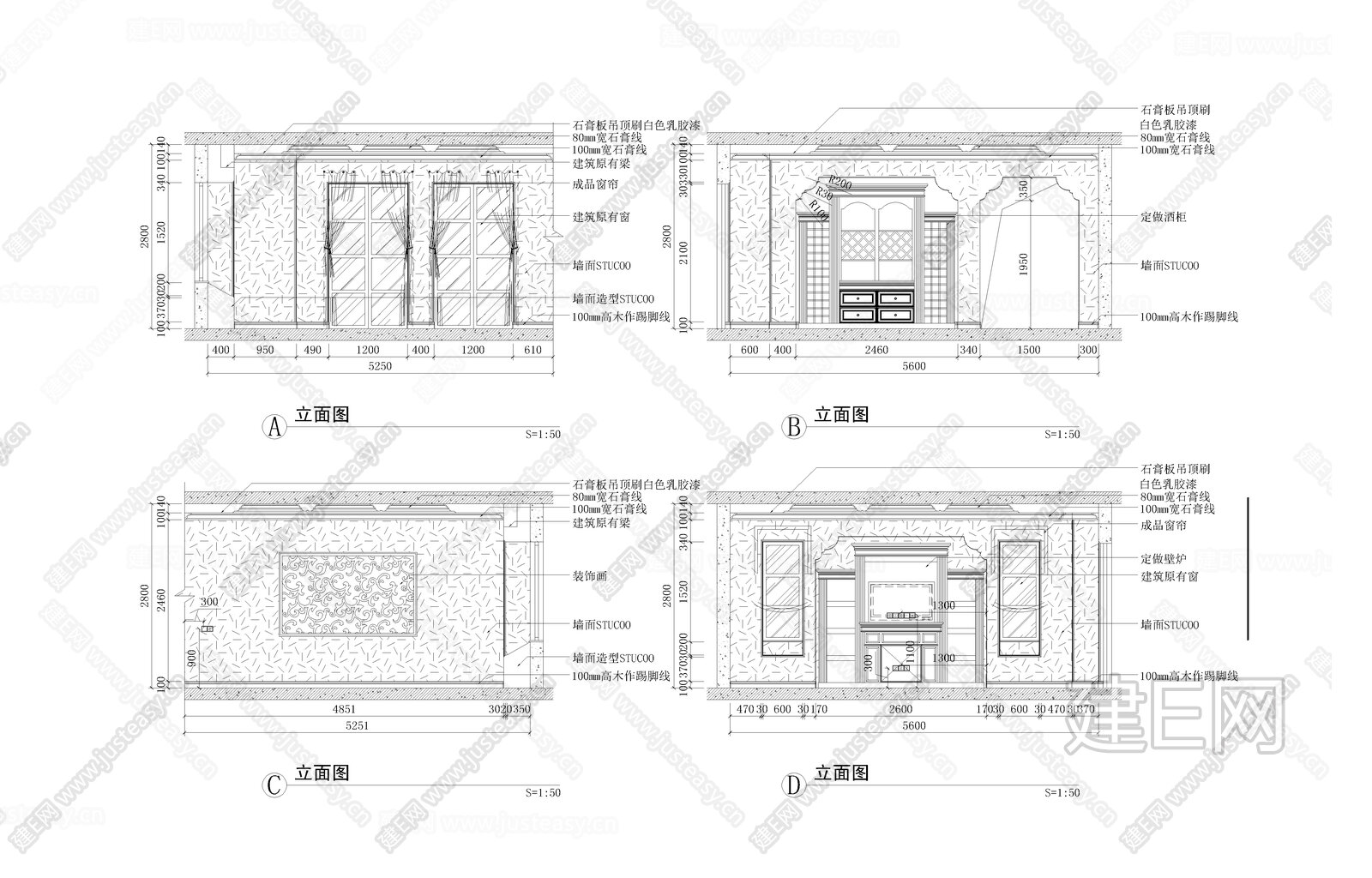 原香溪谷别墅样板间施工图|CAD施工图施工图下载_施工图原香溪谷别墅样板间施工图|CAD施工图下载_施工图原香溪谷别墅样板间施工图|CAD施工 ...