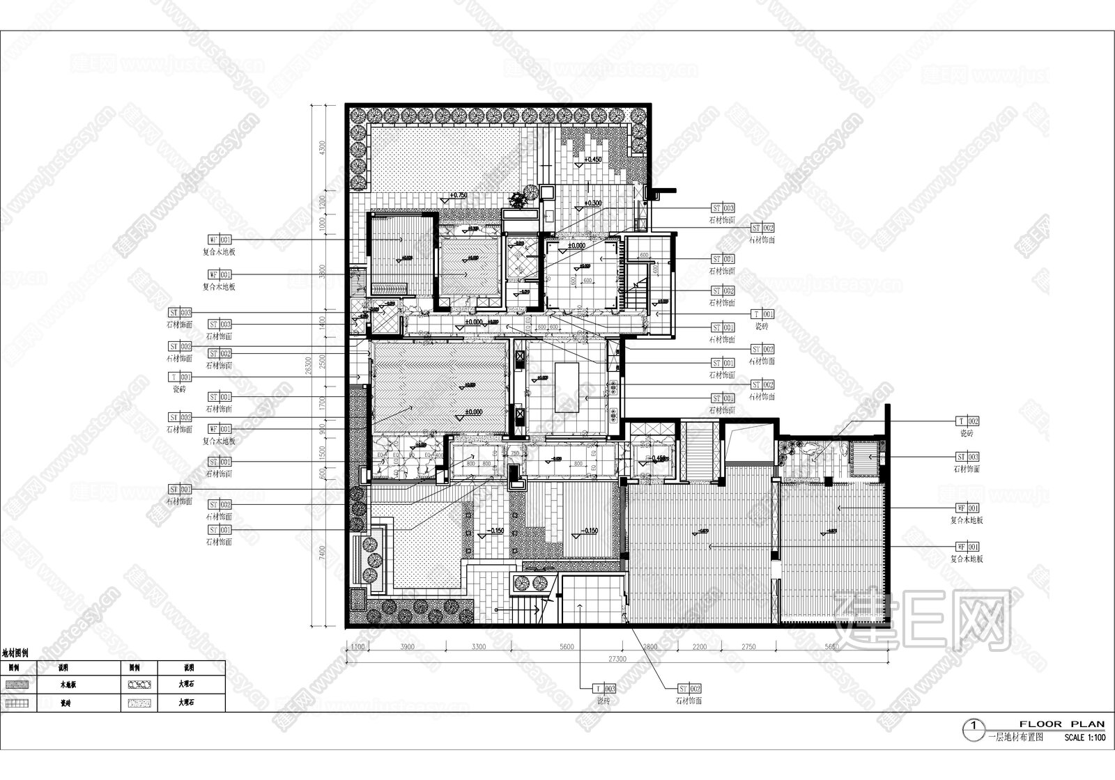 三层别墅|CAD施工图施工图下载_施工图三层别墅|CAD施工图下载_施工图三层别墅|CAD施工图免费下载_建E室内设计网