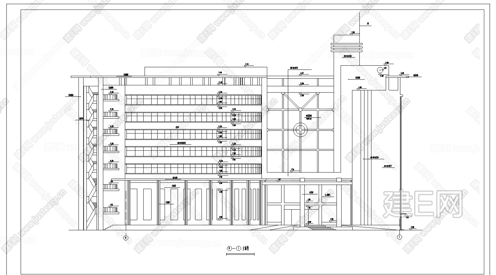 酒店建筑全套设计图|CAD施工图施工图下载_施工图酒店建筑全套设计图|CAD施工图下载_施工图酒店建筑全套设计图|CAD施工图免费下载_建E室内设计网