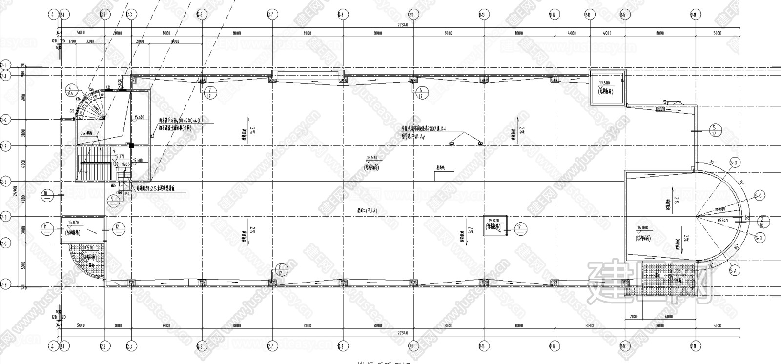 某广场商业楼|CAD施工图施工图下载_施工图某广场商业楼|CAD施工图下载_施工图某广场商业楼|CAD施工图免费下载_建E室内设计网