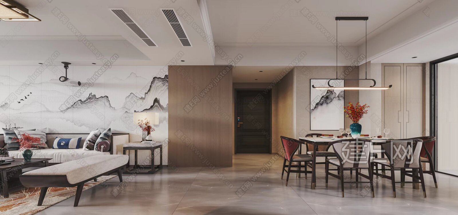 一木叁森新中式住宅施工图|CAD施工图+效果图施工图下载_施工图一木叁森新中式住宅施工图|CAD施工图+效果图下载_施工图一木叁森新中式住宅 ...