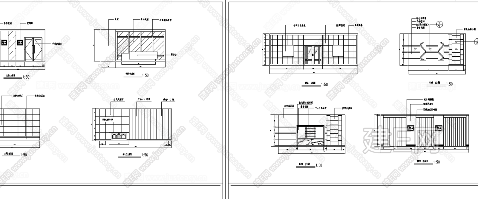 办公空间装修总图|CAD施工图施工图下载_施工图办公空间装修总图|CAD施工图下载_施工图办公空间装修总图|CAD施工图免费下载_建E室内设计网