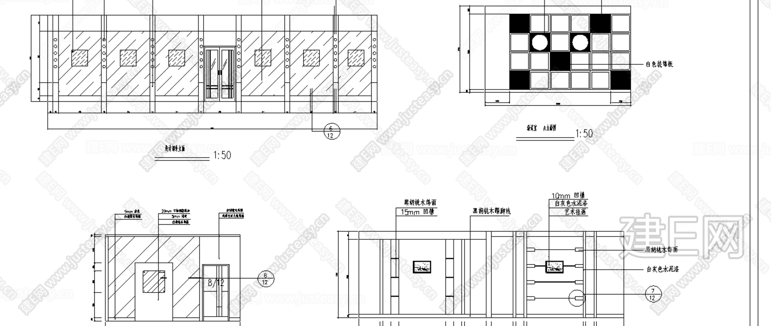 办公空间装修总图|CAD施工图施工图下载_施工图办公空间装修总图|CAD施工图下载_施工图办公空间装修总图|CAD施工图免费下载_建E室内设计网
