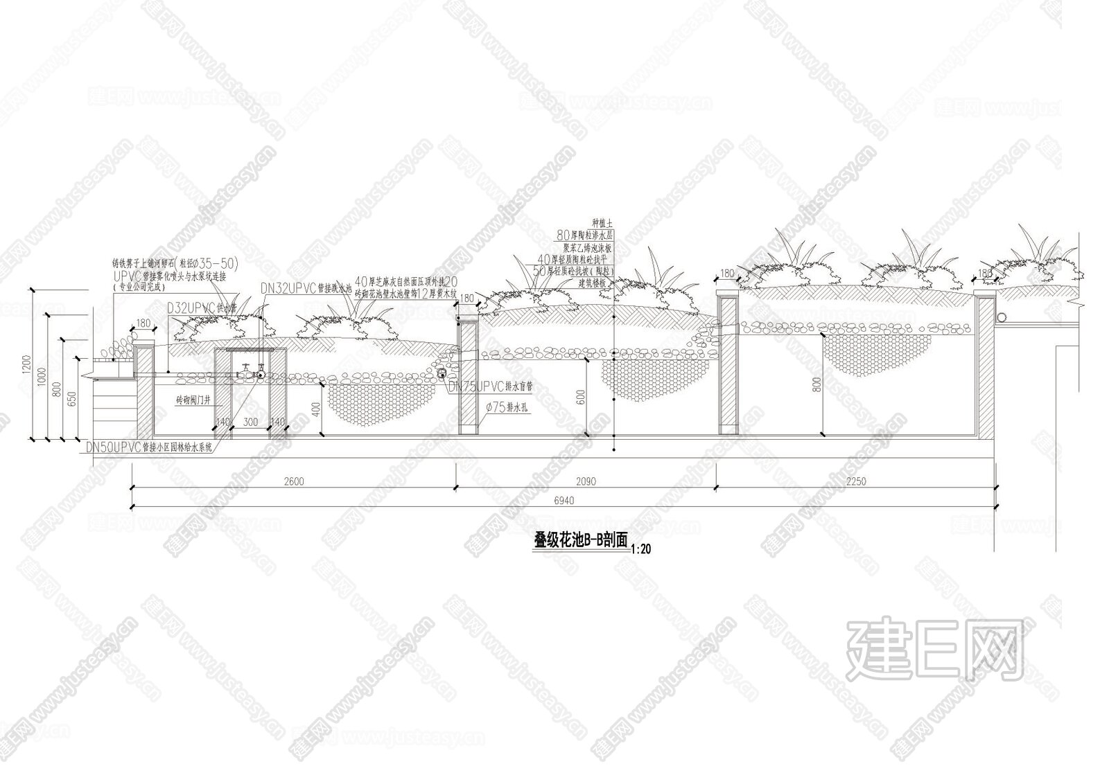 凸起式叠水景大样详图|CAD施工图施工图下载_施工图凸起式叠水景大样详图|CAD施工图下载_施工图凸起式叠水景大样详图|CAD施工图免费下载 ...