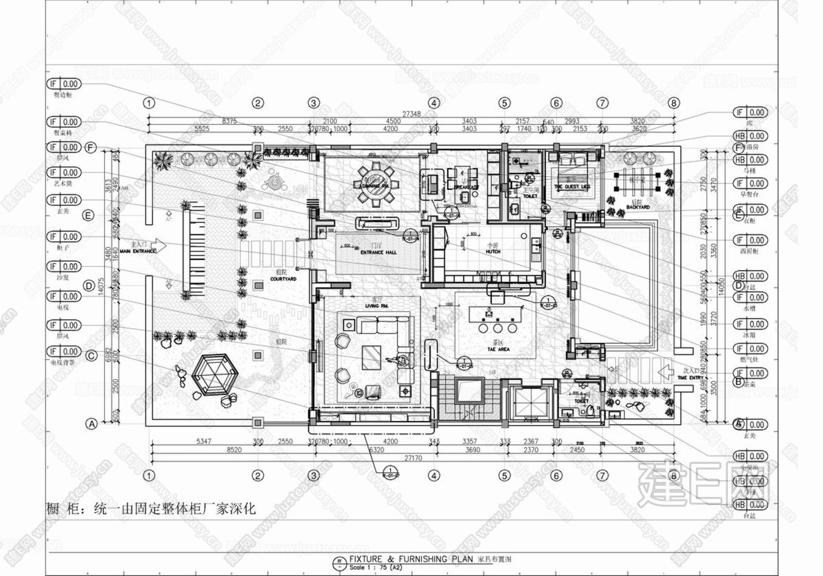 1000㎡四层别墅|CAD施工图+效果图施工图下载_施工图1000㎡四层别墅|CAD施工图+效果图下载_施工图1000㎡四层别墅|CAD施工图 ...