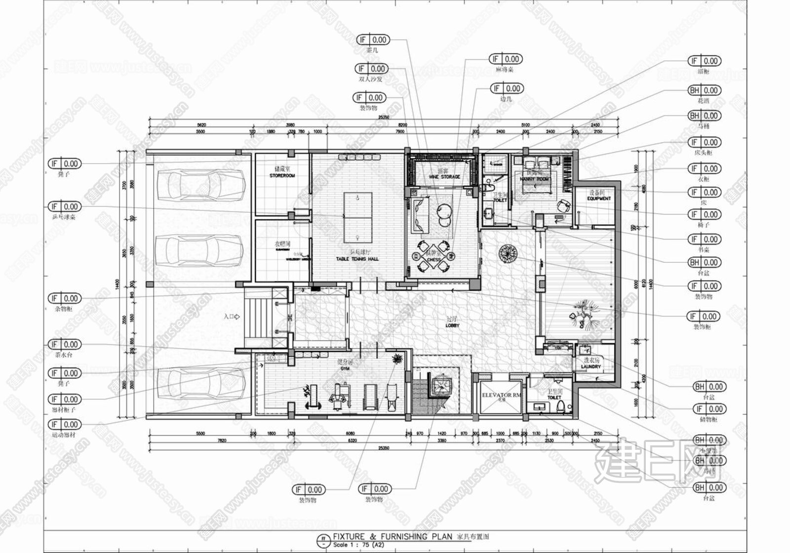 1000㎡四层别墅|CAD施工图+效果图施工图下载_施工图1000㎡四层别墅|CAD施工图+效果图下载_施工图1000㎡四层别墅|CAD施工图 ...