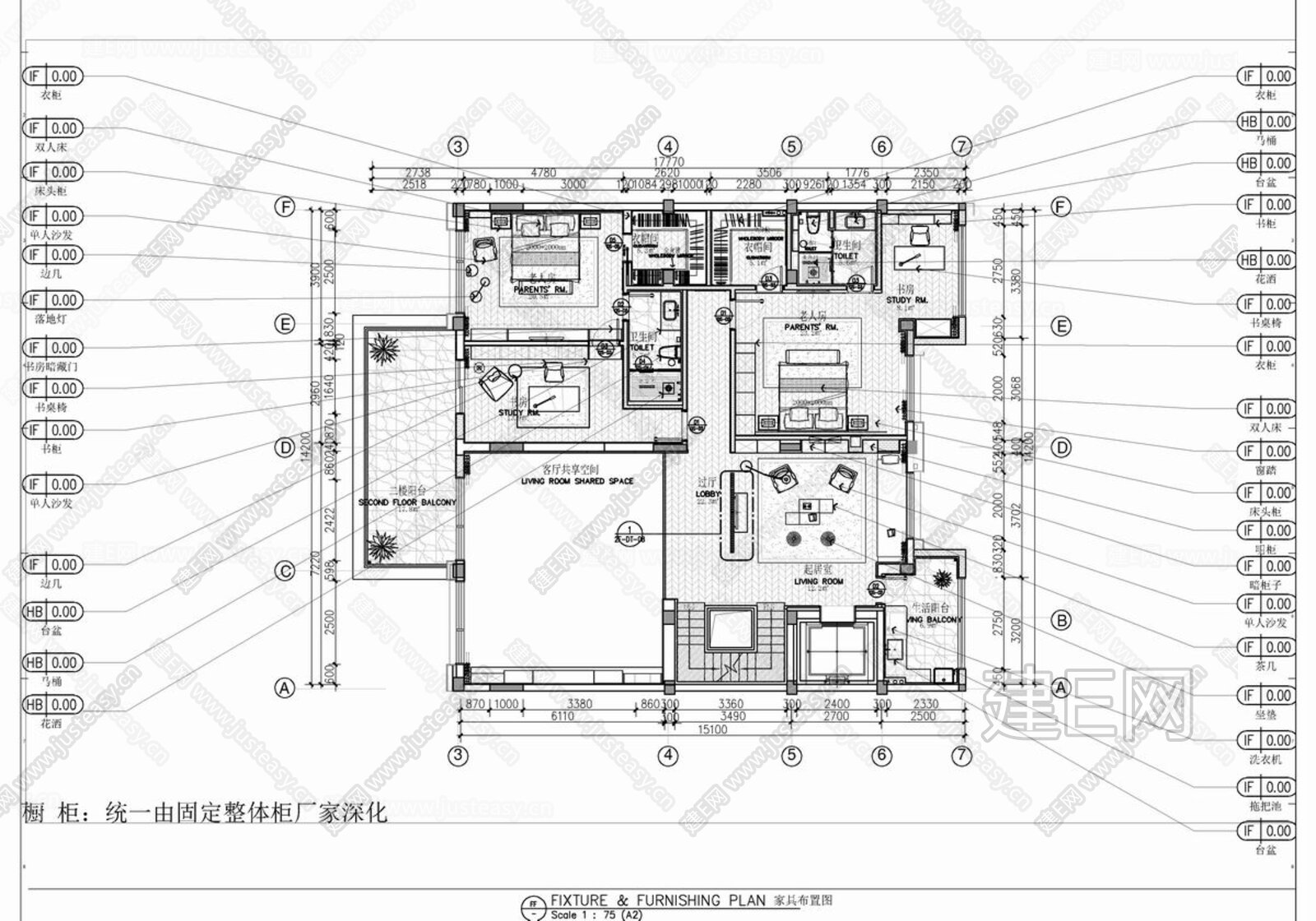1000㎡四层别墅|CAD施工图+效果图施工图下载_施工图1000㎡四层别墅|CAD施工图+效果图下载_施工图1000㎡四层别墅|CAD施工图 ...