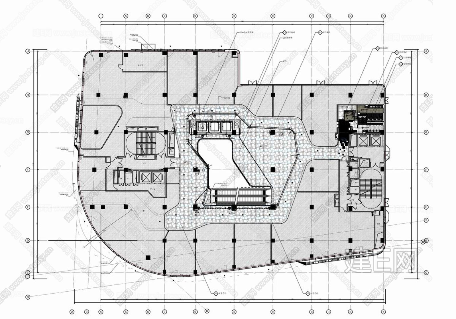 商场公区|CAD施工图施工图下载_施工图商场公区|CAD施工图下载_施工图商场公区|CAD施工图免费下载_建E室内设计网