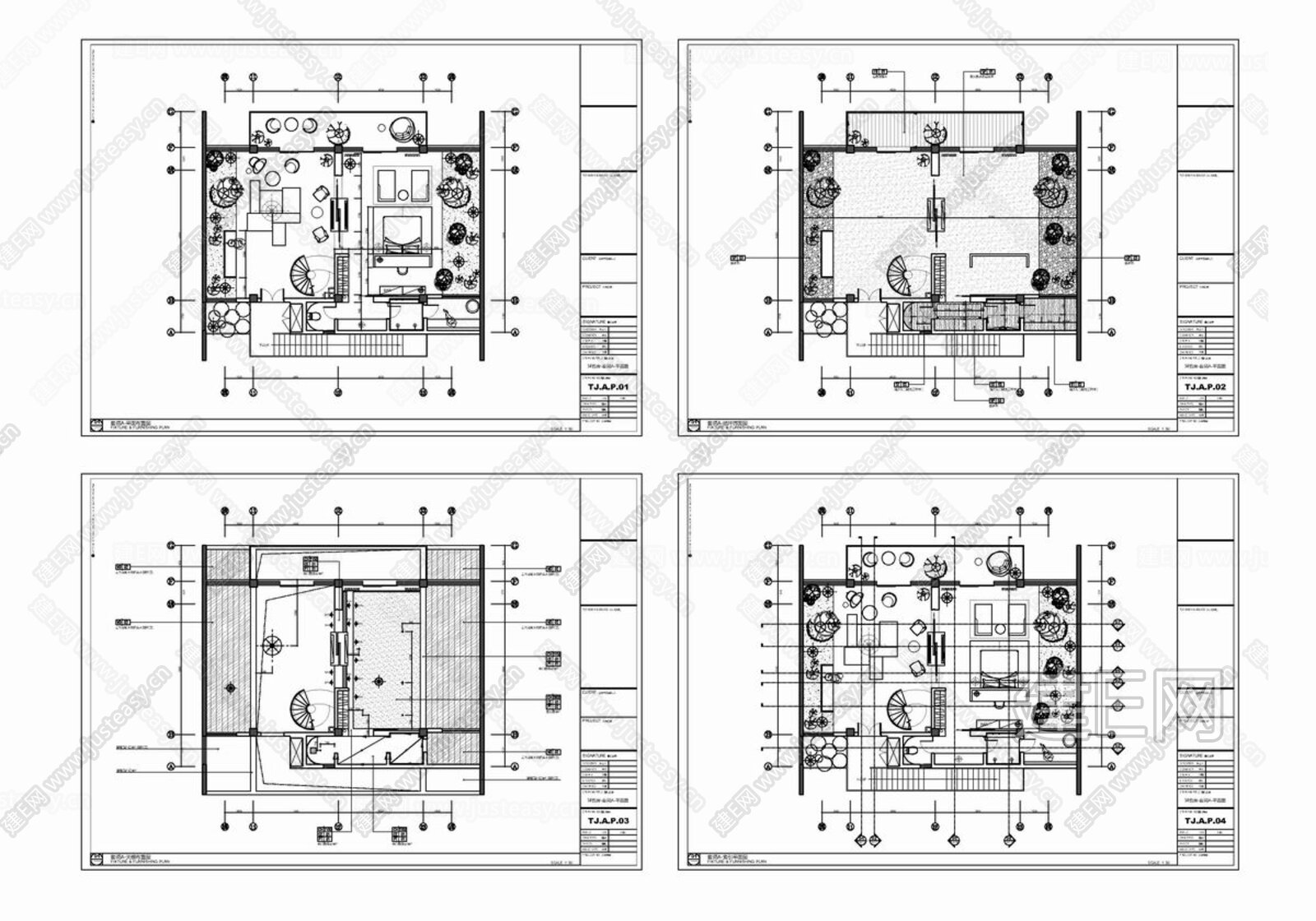 民宿|CAD施工图施工图下载_施工图民宿|CAD施工图下载_施工图民宿|CAD施工图免费下载_建E室内设计网
