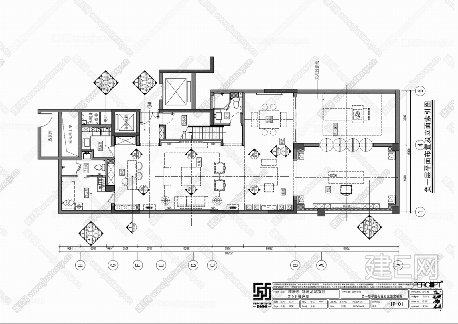 三层别墅|CAD施工图施工图下载_施工图三层别墅|CAD施工图下载_施工图三层别墅|CAD施工图免费下载_建E室内设计网