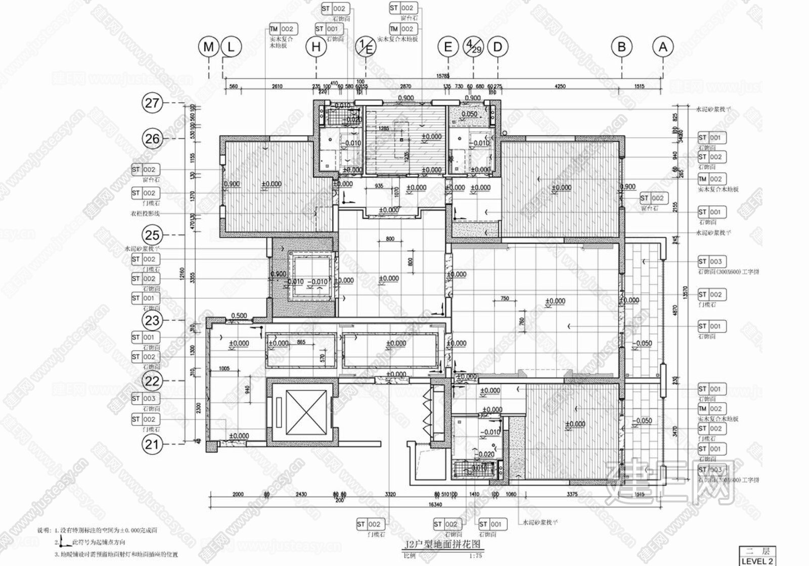 200㎡大平层样板房|CAD施工图施工图下载_施工图200㎡大平层样板房|CAD施工图下载_施工图200㎡大平层样板房|CAD施工图免费下载 ...