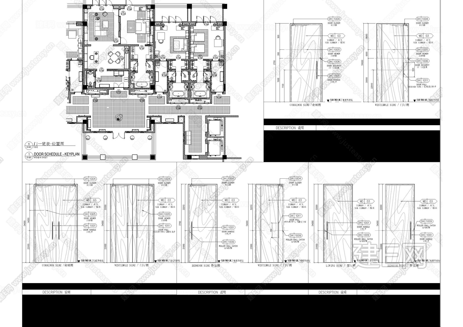 民宿样板房|CAD施工图施工图下载_施工图民宿样板房|CAD施工图下载_施工图民宿样板房|CAD施工图免费下载_建E室内设计网