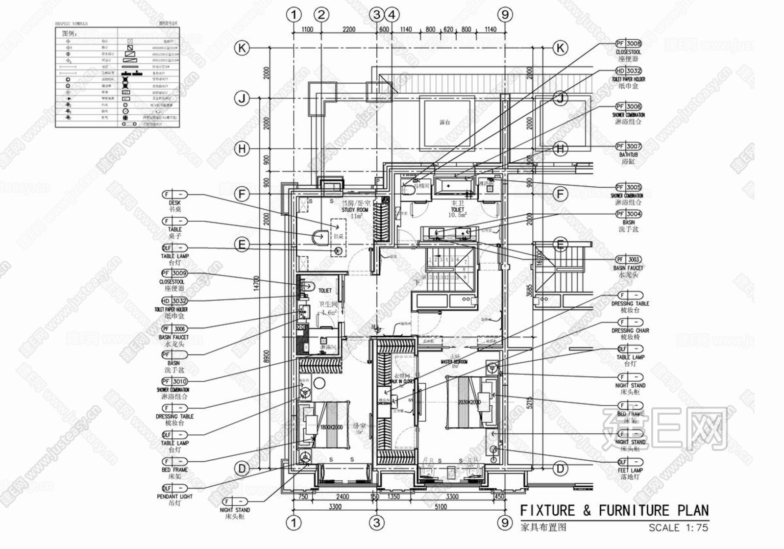 叠拼别墅|CAD施工图施工图下载_施工图叠拼别墅|CAD施工图下载_施工图叠拼别墅|CAD施工图免费下载_建E室内设计网