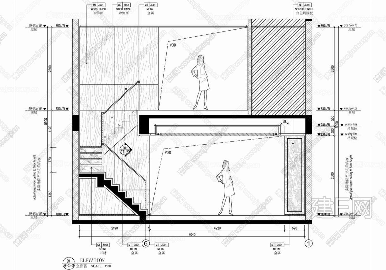 叠拼别墅|CAD施工图施工图下载_施工图叠拼别墅|CAD施工图下载_施工图叠拼别墅|CAD施工图免费下载_建E室内设计网