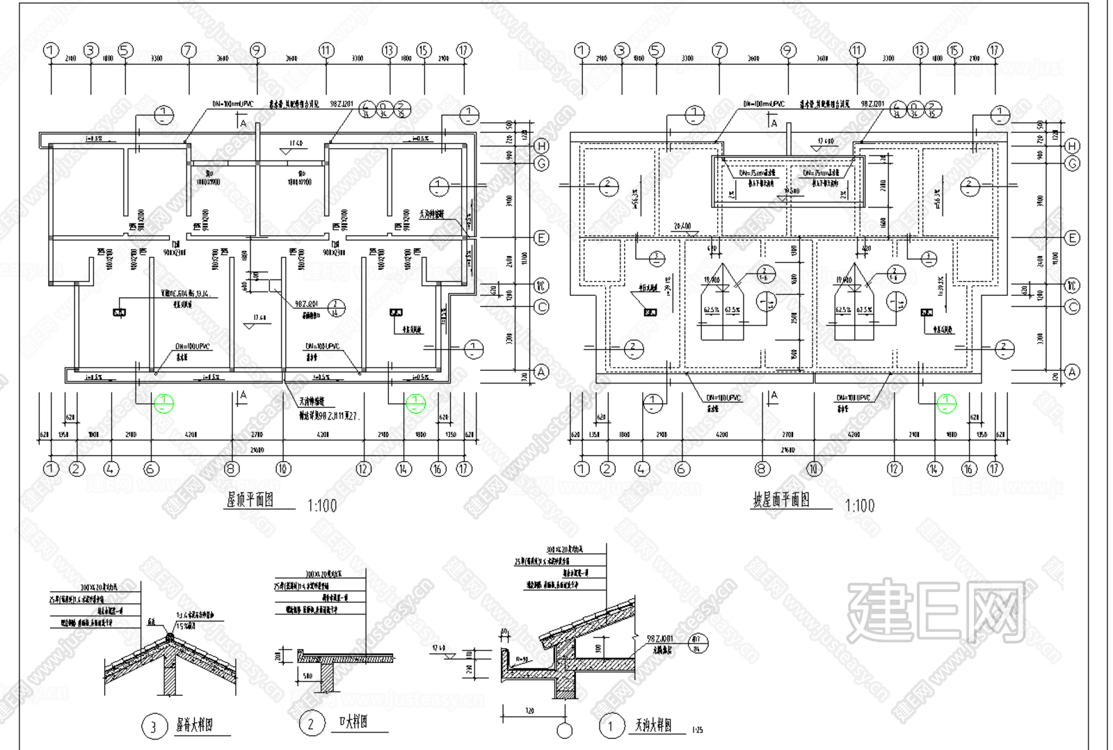花园小区住宅楼建筑|CAD施工图施工图下载_施工图花园小区住宅楼建筑|CAD施工图下载_施工图花园小区住宅楼建筑|CAD施工图免费下载_建E室内设计网