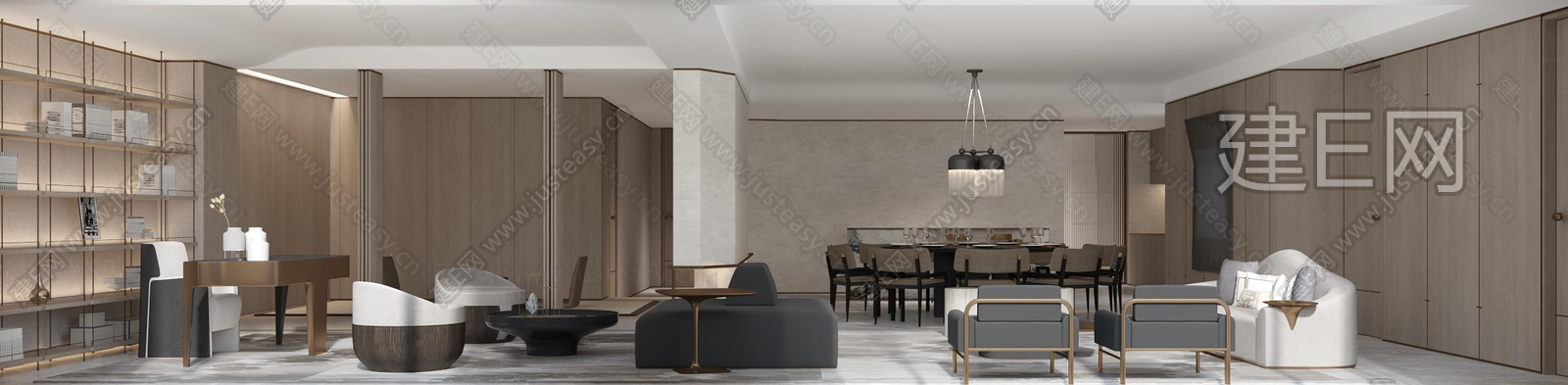 大平层豪宅样板间|CAD施工图+效果图施工图下载_施工图大平层豪宅样板间|CAD施工图+效果图下载_施工图大平层豪宅样板间|CAD施工图+效果 ...