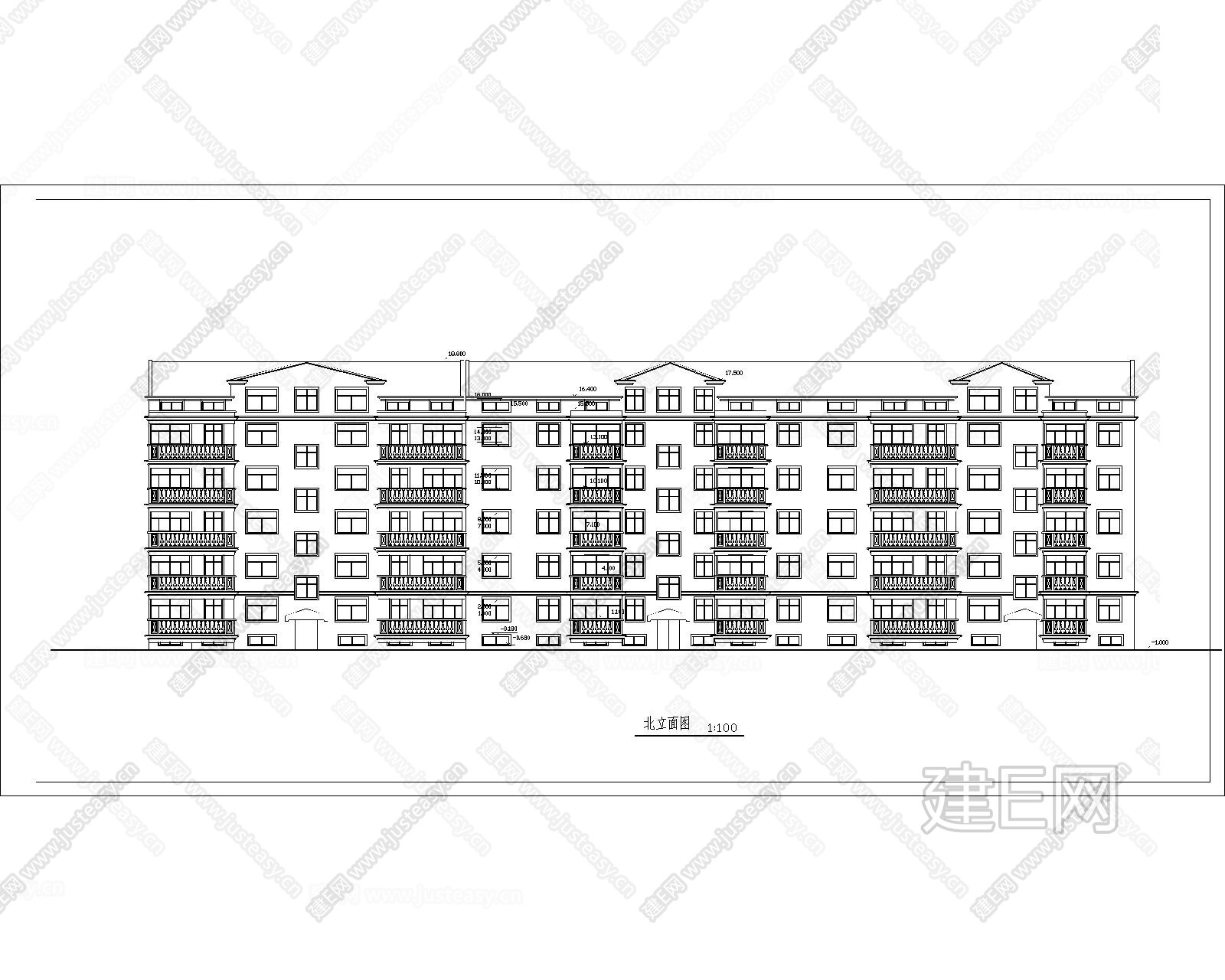 小区住宅楼|CAD施工图施工图下载_施工图小区住宅楼|CAD施工图下载_施工图小区住宅楼|CAD施工图免费下载_建E室内设计网