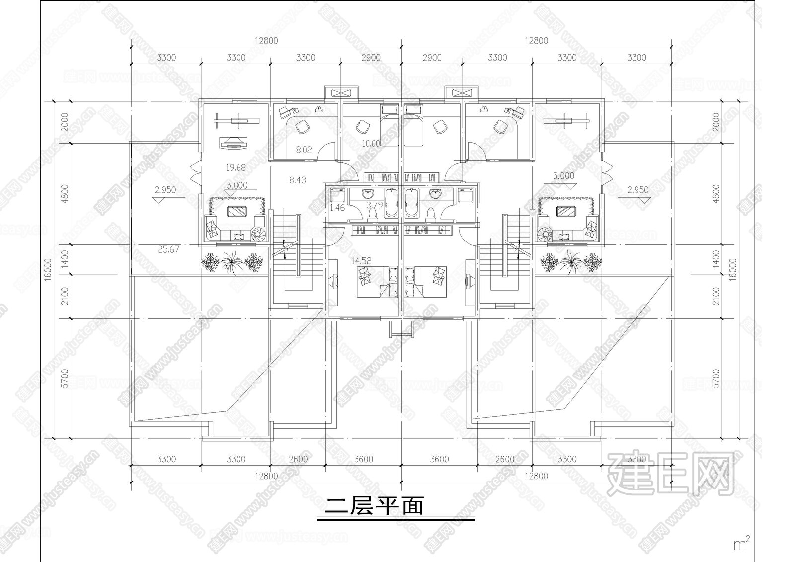 江南小区住宅|CAD施工图施工图下载_施工图江南小区住宅|CAD施工图下载_施工图江南小区住宅|CAD施工图免费下载_建E室内设计网