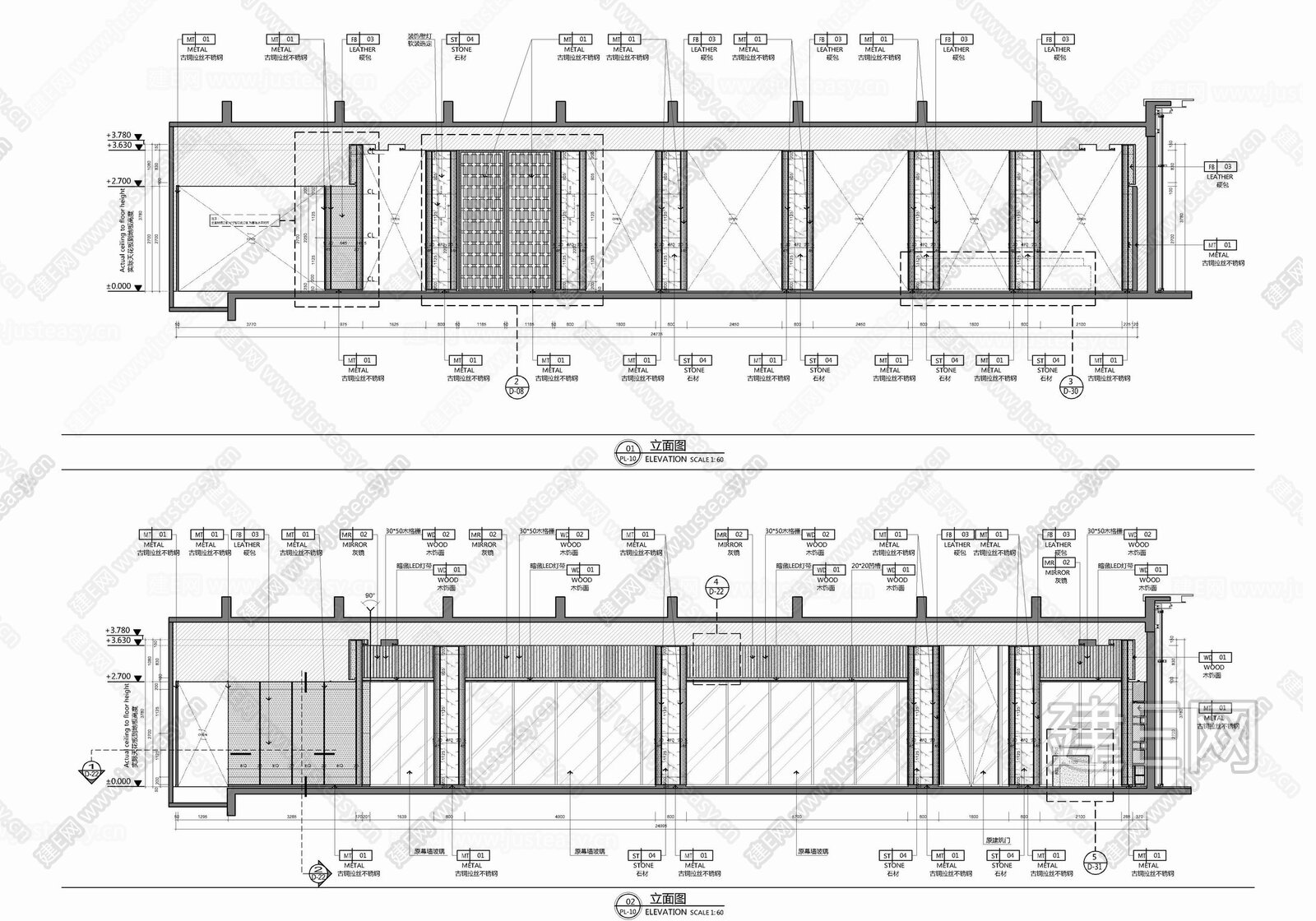 520㎡销售中心施工图 营销中心 售楼处 售房部施工图下载_施工图520㎡销售中心施工图 营销中心 售楼处 售房部下载_施工图520㎡销售中心 ...