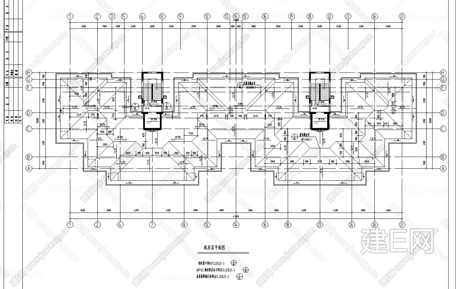 南郡明珠小高层住宅建筑施工图施工图下载_施工图南郡明珠小高层住宅建筑施工图下载_施工图南郡明珠小高层住宅建筑施工图免费下载_建E室内设计网