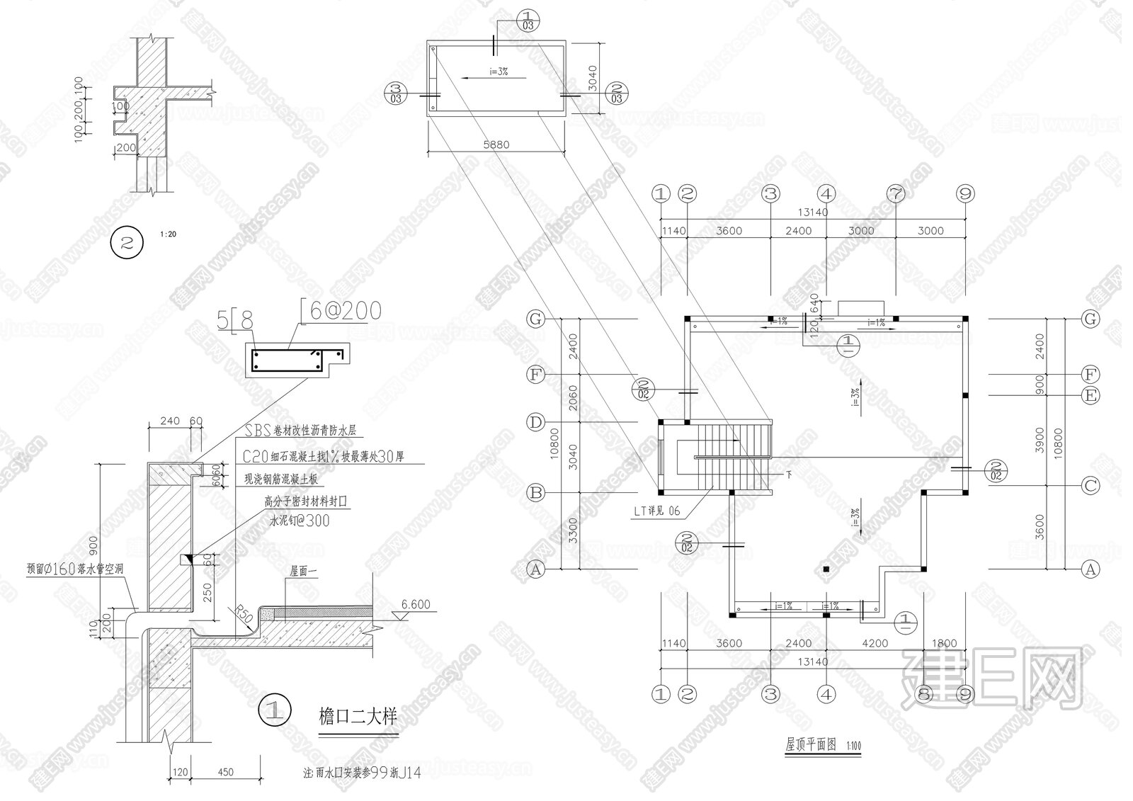 两层农村自建房别墅|CAD施工图施工图下载_施工图两层农村自建房别墅|CAD施工图下载_施工图两层农村自建房别墅|CAD施工图免费下载_建E室内设计网