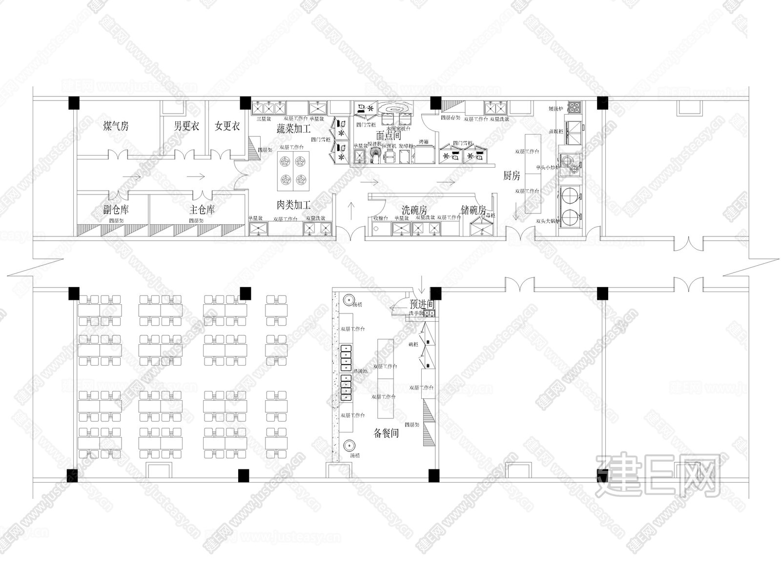 219套餐饮酒店后厨|CAD施工图施工图下载_施工图219套餐饮酒店后厨|CAD施工图下载_施工图219套餐饮酒店后厨|CAD施工图免费下载 ...