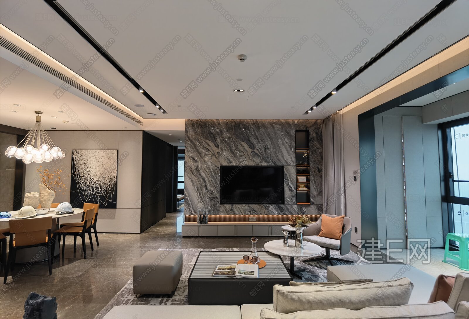 DIA丹健国际|展示样板间及精装样板间|CAD施工图|效果图|PPT方案|物料清单施工图下载_施工图DIA丹健国际|展示样板间及精装样板间 ...