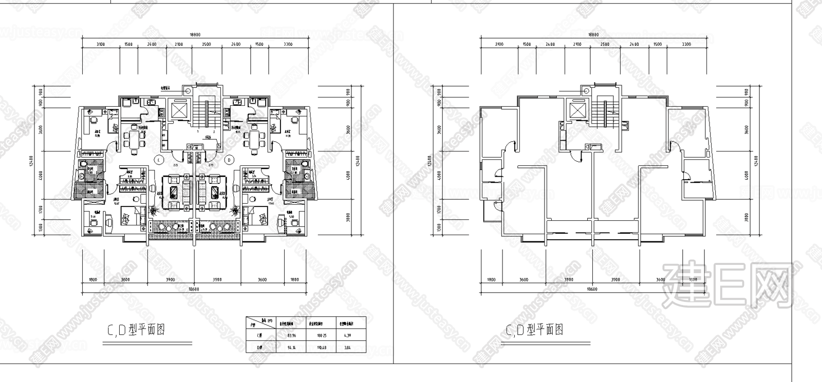 某高层住宅楼建筑图_t3施工图下载_施工图某高层住宅楼建筑图_t3下载_施工图某高层住宅楼建筑图_t3免费下载_建E室内设计网