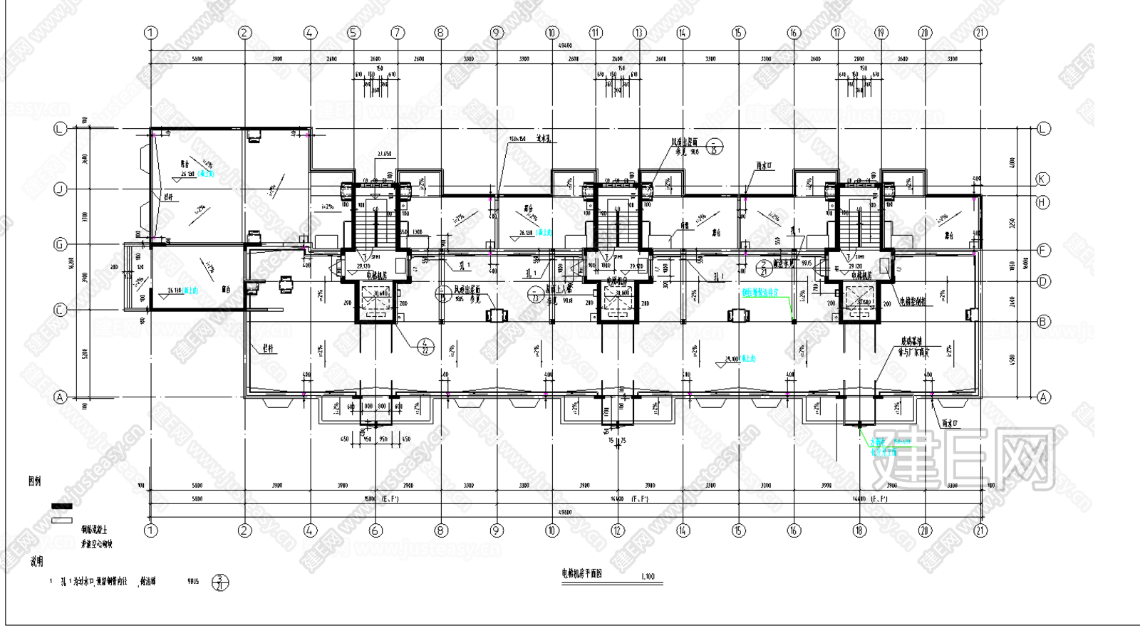 高层住宅建筑图_t3施工图下载_施工图高层住宅建筑图_t3下载_施工图高层住宅建筑图_t3免费下载_建E室内设计网
