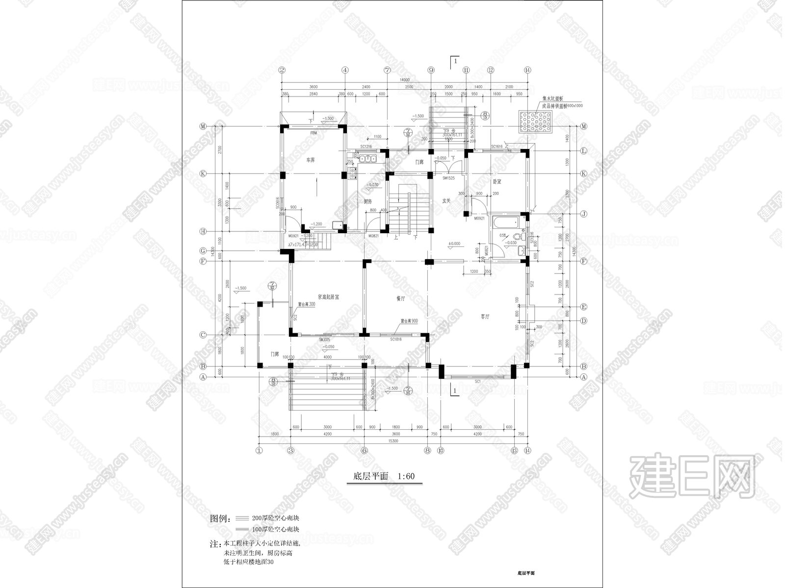 两层农村自建房,农村自建别墅CAD施工图,独栋别墅CAD施工图,平面图立面图节点大样图施工图下载_施工图两层农村自建房,农村自建别墅CAD施工 ...