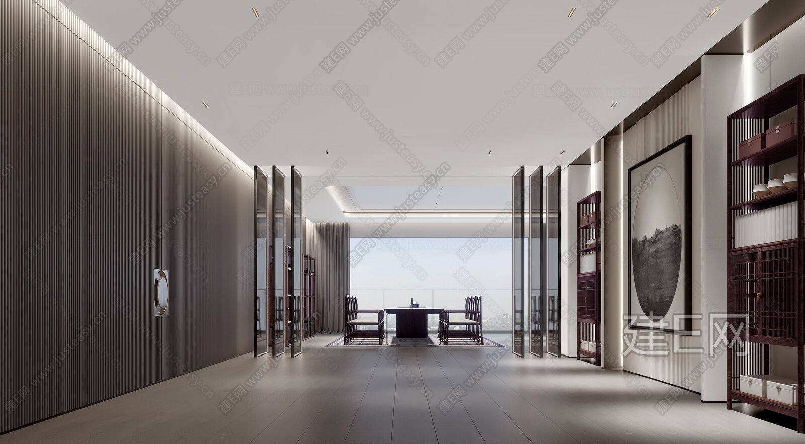 4000m²集团总部办公室施工图+效果图+物料书施工图下载_施工图4000m²集团总部办公室施工图+效果图+物料书下载_施工图4000m²集团 ...