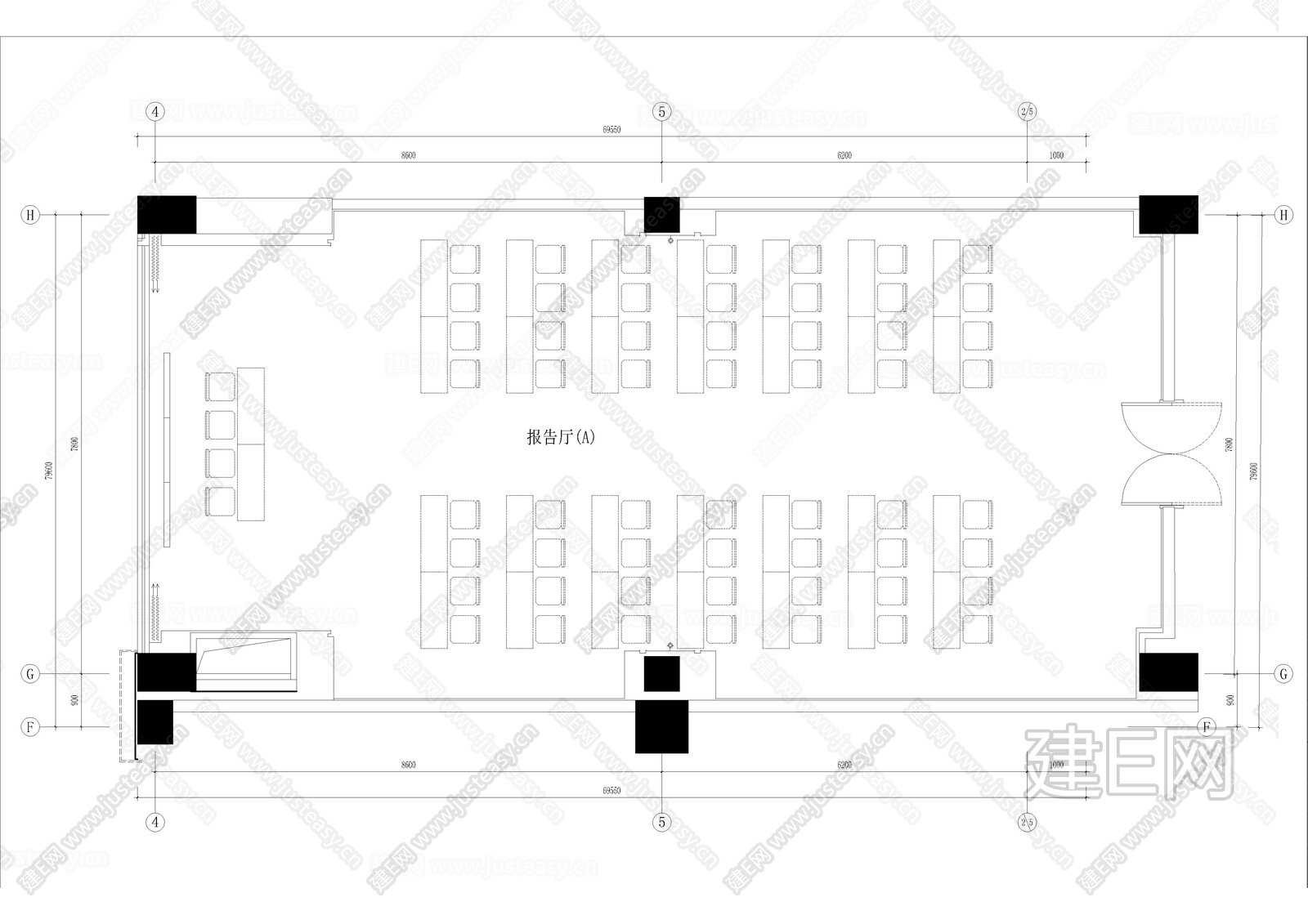 会议室施工图施工图下载_施工图会议室施工图下载_施工图会议室施工图免费下载_建E室内设计网