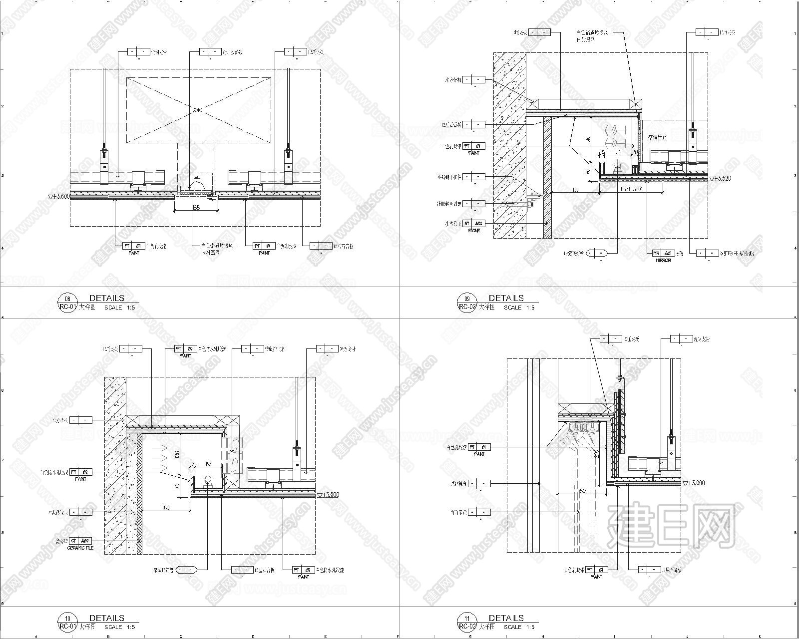 【矩阵纵横】广州华润天合销售中心施工图+效果图施工图下载_施工图【矩阵纵横】广州华润天合销售中心施工图+效果图下载_施工图【矩阵纵横】广州华润 ...