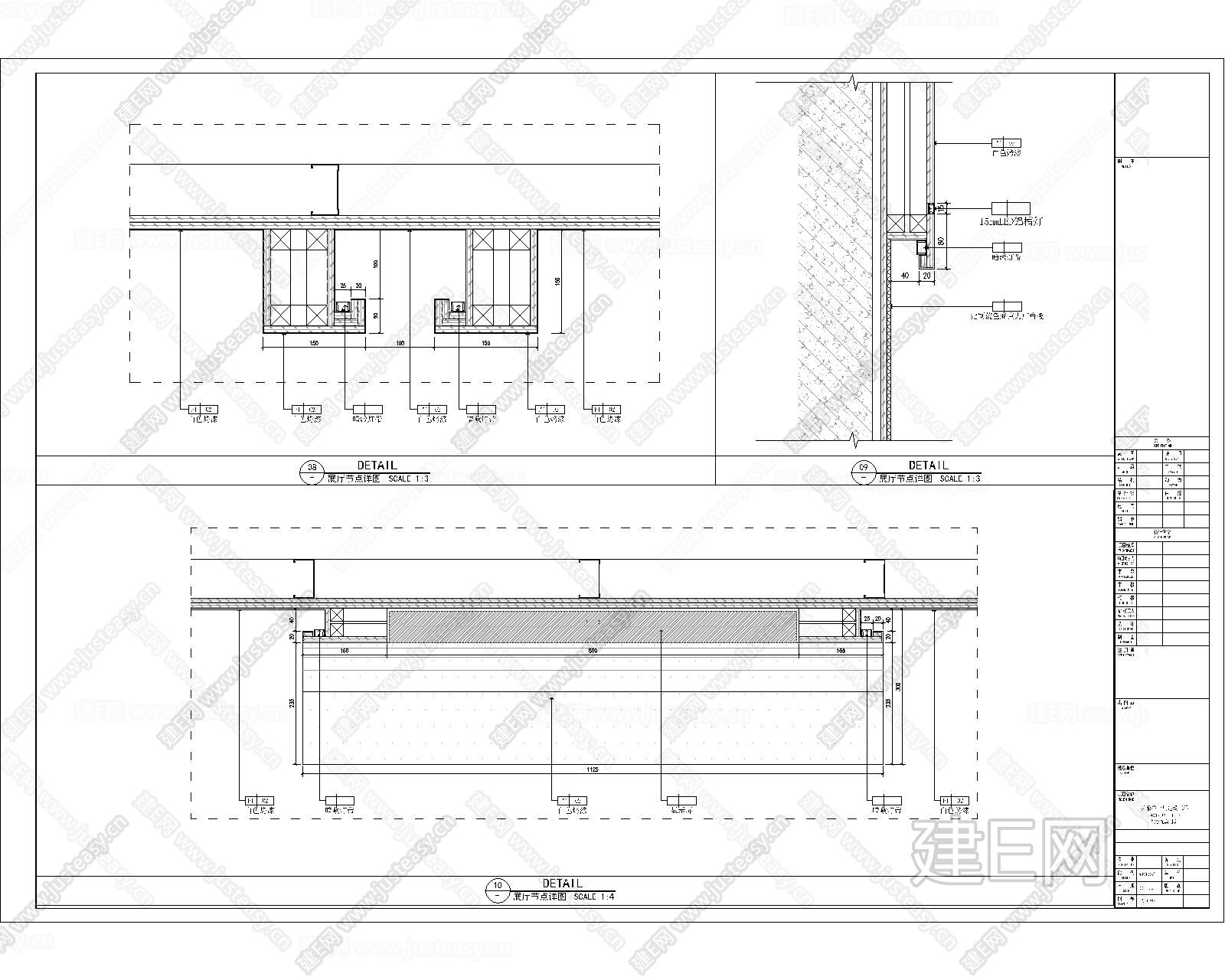 科技感展厅CAD施工图+效果图施工图下载_施工图科技感展厅CAD施工图+效果图下载_施工图科技感展厅CAD施工图+效果图免费下载_建E室内设计网