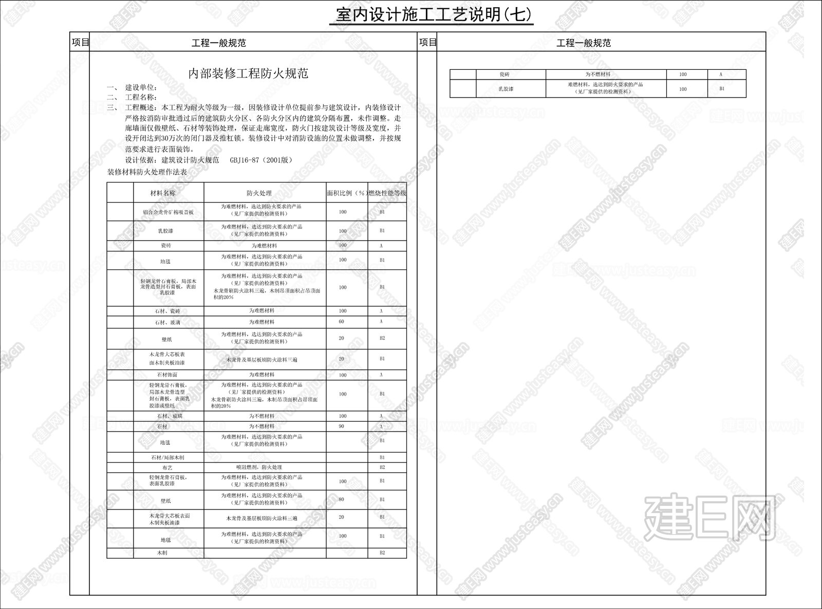 室内设计施工工艺说明施工图下载_施工图室内设计施工工艺说明下载_施工图室内设计施工工艺说明免费下载_建E室内设计网