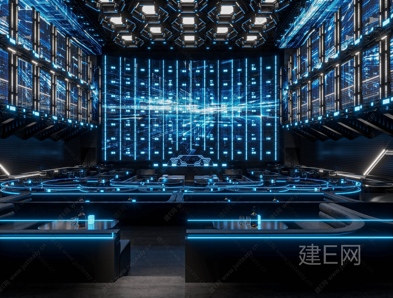 酒吧D吧 施工图效果图施工图下载_施工图酒吧D吧 施工图效果图下载_施工图酒吧D吧 施工图效果图免费下载_建E室内设计网