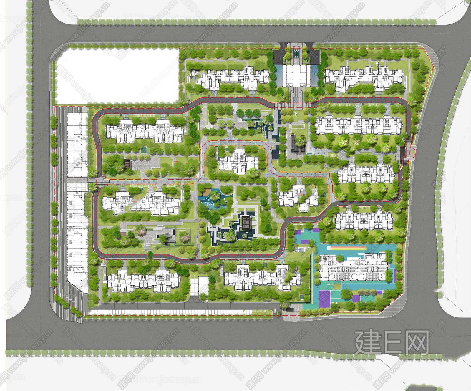 居住区景观cad施工图住宅小区平面布局园林设计绿化规划方案图库施工图下载施工图居住区景观cad施工图住宅小区平面布局园林设计绿化规划方案图库 