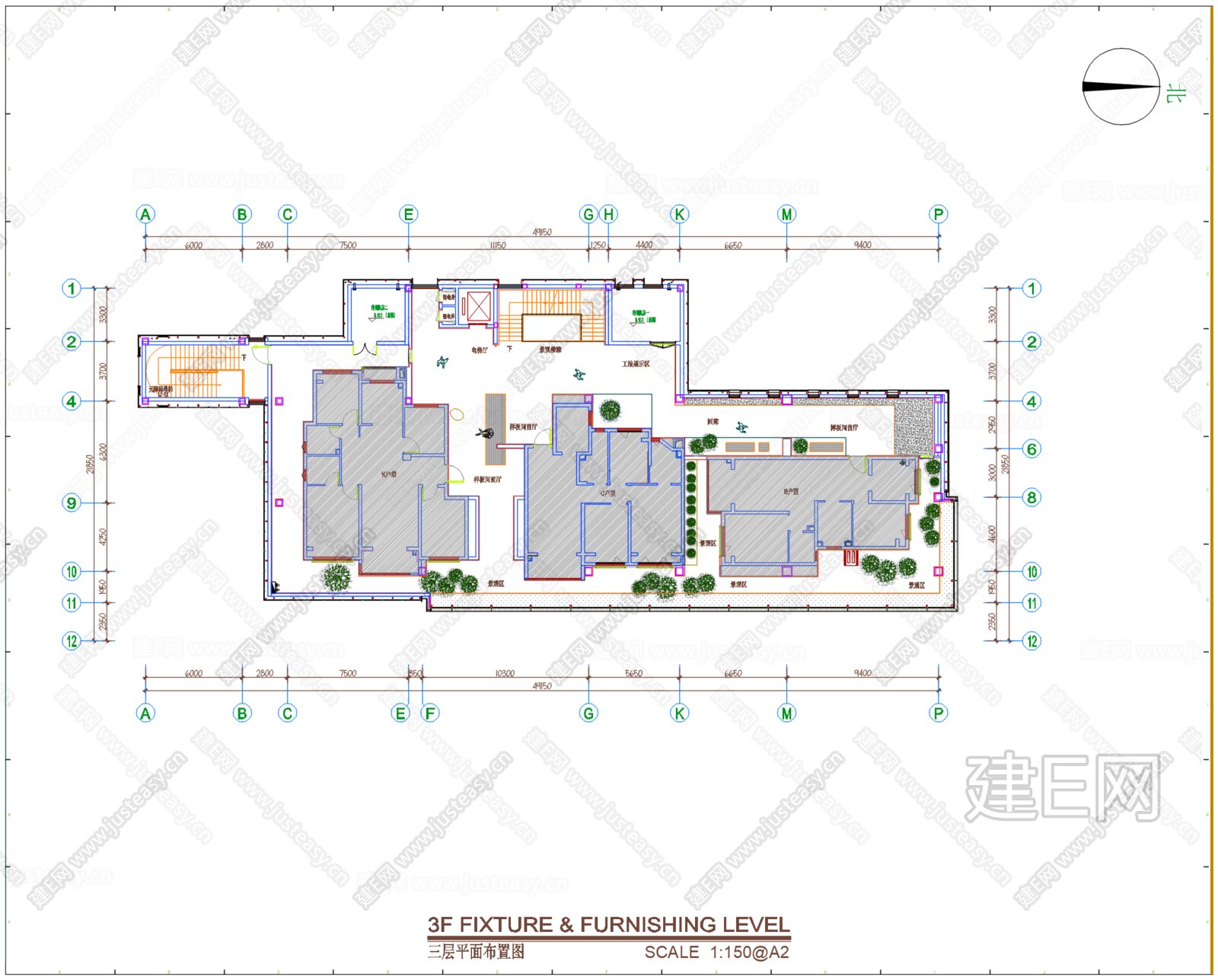【矩阵纵横】上海松江金地售楼处丨PPT设计方案丨效果图丨施工图施工图下载_施工图【矩阵纵横】上海松江金地售楼处丨PPT设计方案丨效果图丨施工图 ...