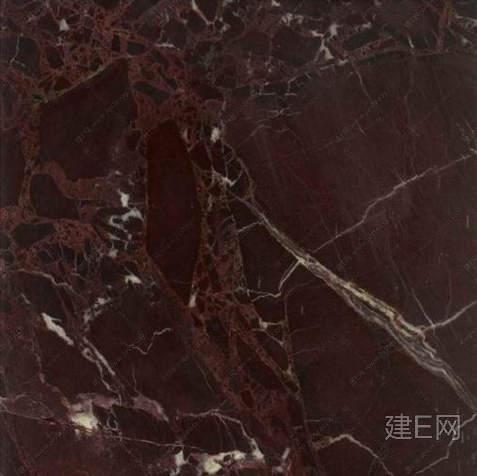 深色砖系列-深色金刚大理石-800×800mm-紫罗红-祥达创展陶瓷