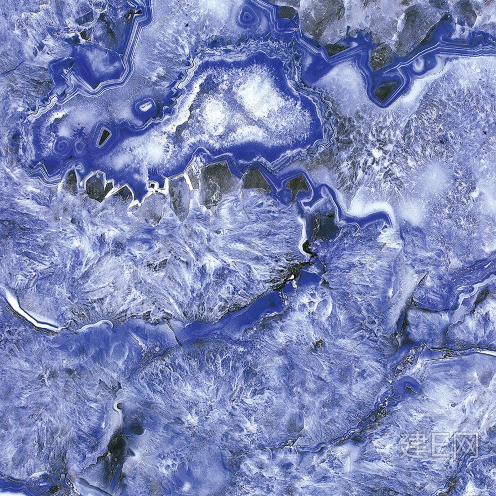 跨境货源 天然水晶簇不定型原石摆件 电镀蓝色彩色小摆件拍照道具-阿里巴巴