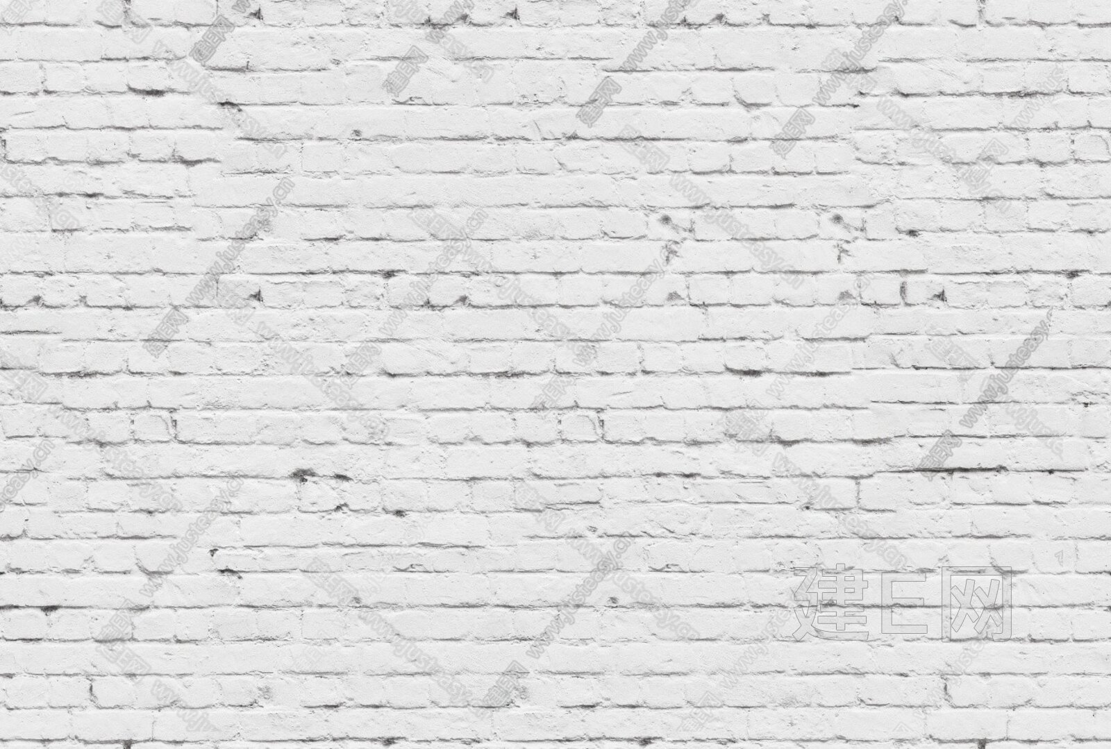 白色砖墙3d贴图下载[ID:103498157]_建E室内设计网