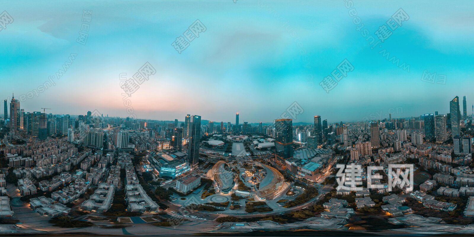 城市外景3d贴图下载[ID:100943167]_建e贴图