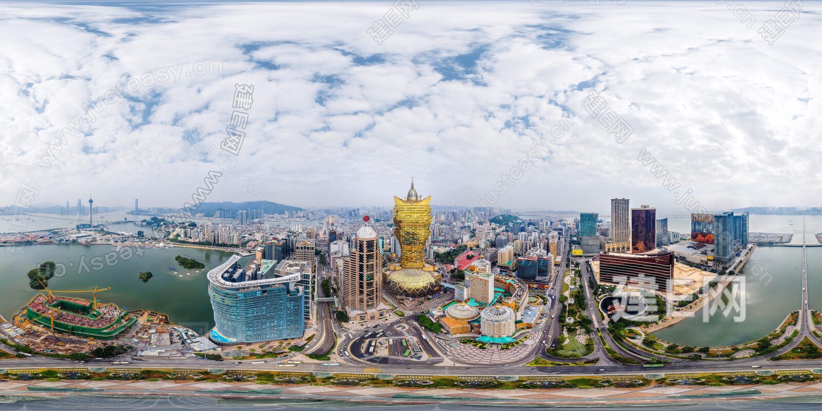 澳门城市外景3d贴图下载[ID:100746589]_建e贴图